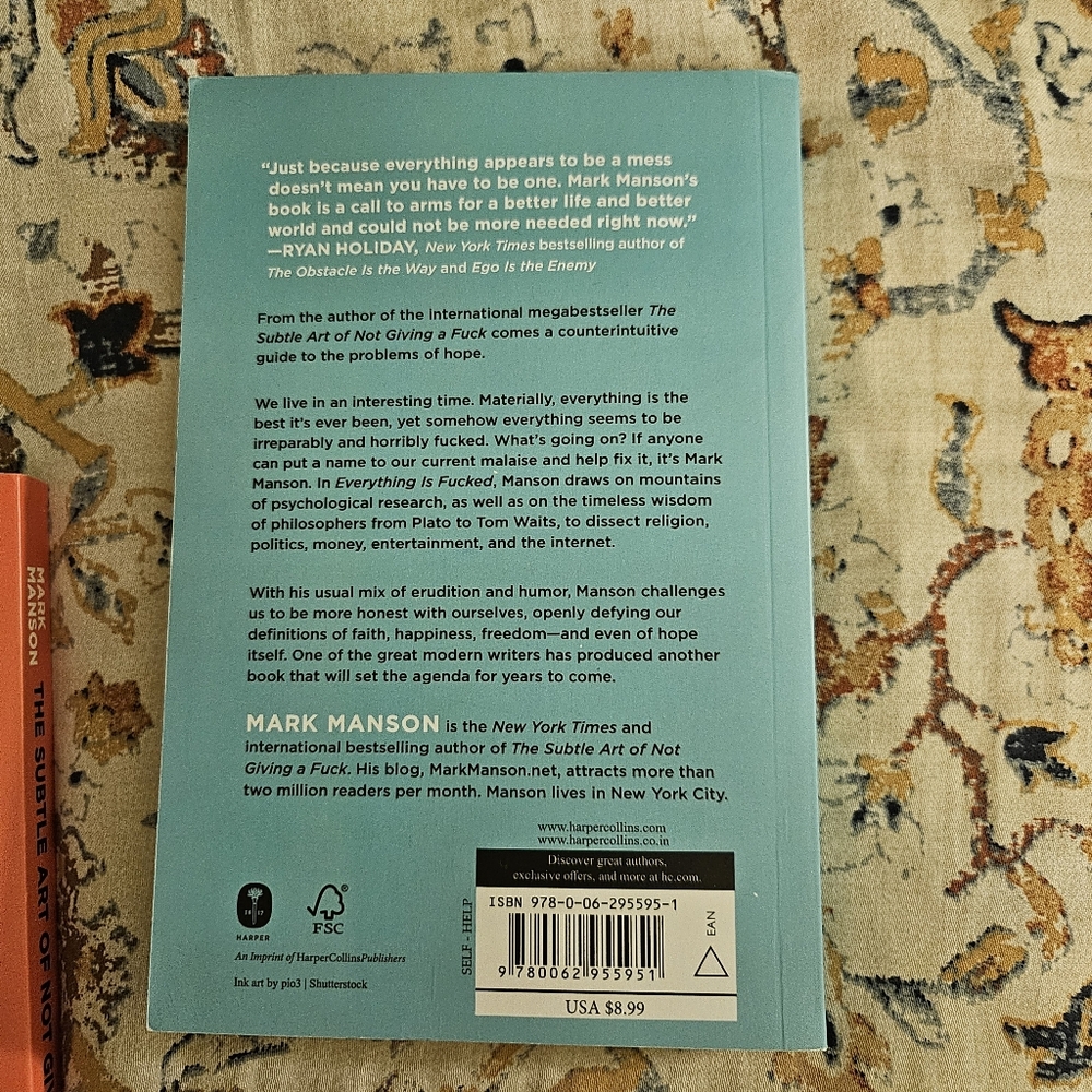 Mark Manson Paperback Bundle - Picture 2 of 5